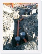 IMGP1626 * Afvoer van de septische put naar de sifonput.