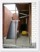 IMGP2104 * De basis voor de bekisting van de trap.