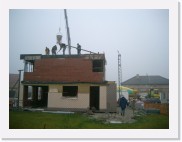 IMGP2465 * De laatste levering van de beton is toegekomen.