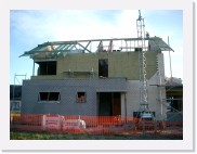 IMGP2706 * De isolatie aan de linker zijgevel is gezet.