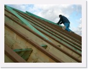 IMGP2970 * Hier wordt de nokbalk gelegd.