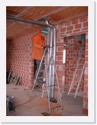 IMGP3688 * Hier gaan we met het systeem naar de slaapkamers en de zolder.