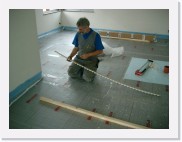 IMGP4934 * Het bepalen en plaatsen van de uitzettingsvoegen laten we over aan de vakman.